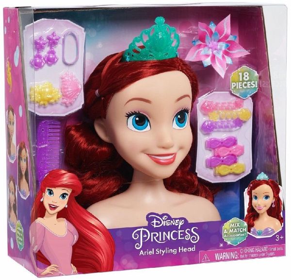 Disney Princess Basic Ariel Styling Head