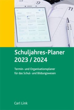 Cover Schuljahres-Planer 2023 / 2024