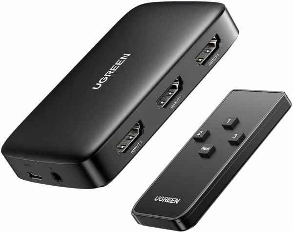 UGREEN HDMI Switcher 3 In 1 Out 4K UGREEN HDMI Switcher 3 In 1 Out 4K
