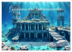 Geheimnisse der Unterwasserwelten (Wandkalender 2025 DIN A2 quer), CALVENDO Monatskalender
