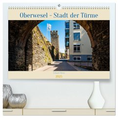 Oberwesel - Stadt der Türme (hochwertiger Premium Wandkalender 2025 DIN A2 quer), Kunstdruck in Hochglanz - Calvendo;Hess, Erhard