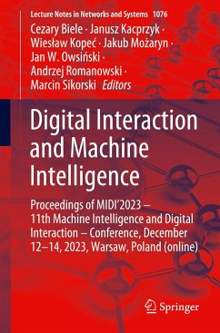 Digital Interaction and Machine Intelligence