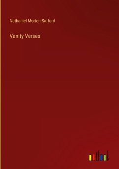 Vanity Verses - Safford, Nathaniel Morton