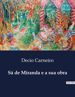 Sá de Miranda e a sua obra Cover Sá de Miranda e a sua obra