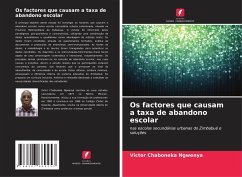 Os factores que causam a taxa de abandono escolar - Ngwenya, Victor Chaboneka