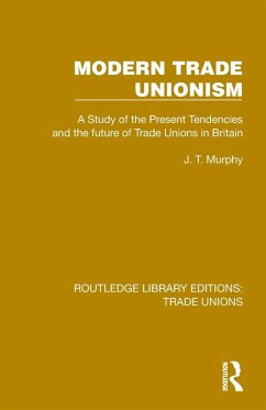 Cover Modern Trade Unionism