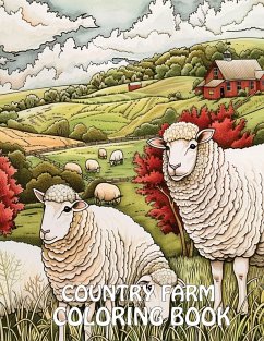 Country Farm Coloring Book - James, Earl