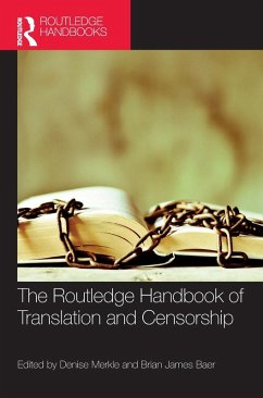 Cover The Routledge Handbook of Translation and Censorship