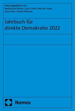 Jahrbuch für direkte Demokratie 2022