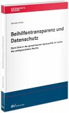 Beihilfentransparenz und Datenschutz - Open Data in der gemeinsamen Agrarpolitik im Lichte des wohlgeordneten Rechts