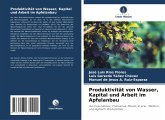 Produktivität von Wasser, Kapital und Arbeit im Apfelanbau