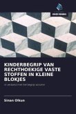 KINDERBEGRIP VAN RECHTHOEKIGE VASTE STOFFEN IN KLEINE BLOKJES