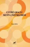 Ceviri Amacli Metin Cözümlemesi