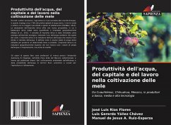 Produttività dell'acqua, del capitale e del lavoro nella coltivazione delle mele - Ríos Flores, José Luis;YÁÑEZ CHÁVEZ, LUIS GERERDO;Ruiz-Esparza, Manuel de Jesus A.