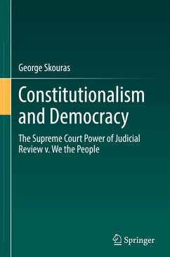 Cover Constitutionalism and Democracy