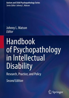 Cover Handbook of Psychopathology in Intellectual Disability