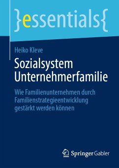 Sozialsystem Unternehmerfamilie (eBook, PDF) - Kleve, Heiko