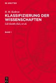 Klassifizierung der Wissenschaften, Band 1, Klassifizierung der Wissenschaften Band 1