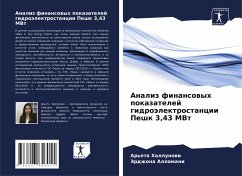 Analiz finansowyh pokazatelej gidroälektrostancii Peshk 3,43 MVt - Hallunowi, Ar'eta;Allamani, Jerdzhona