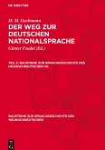 Der Weg zur deutschen Nationalsprache, Teil 2, Bausteine zur Sprachgeschichte des Neuhochdeutschen 40