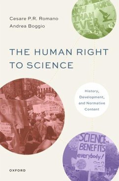 The Human Right to Science - Romano, Cesare P R; Boggio, Andrea