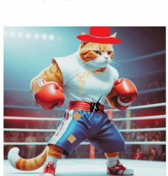 The Muscular Boxing Cat - Bey, Ramir