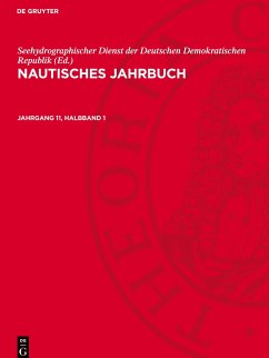 Nautisches Jahrbuch, Jahrgang 11, Halbband 1, Nautisches Jahrbuch Jahrgang 11, Halbband 1