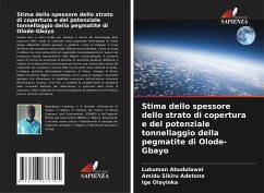 Cover Stima dello spessore dello strato di copertura e del potenziale tonnellaggio della pegmatite di Olode-Gbayo