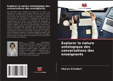 Explorer la nature ontologique des conversations des enseignants