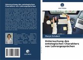 Untersuchung des ontologischen Charakters von Lehrergesprächen