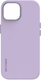 Decoded AntiMicrobial Silicone Backcover iPhone 15 Lavender