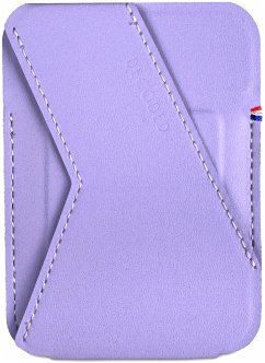 Decoded Silicone MagSafe Card Stand Sleeve Dig. Lavender