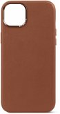 Decoded Leather Backcover for iPhone 15 Plus Tan