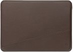 Decoded Leather Frame Sleeve for Macbook 16 inch Chocolate Brown