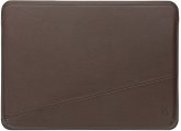 Decoded Leather Frame Sleeve for Macbook 16 inch Chocolate Brown