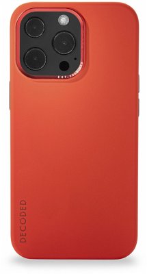 Decoded Silicone Backcover iPhone 13 Pro Max Brick Red