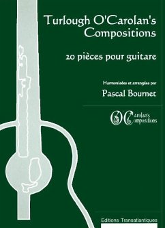Cover Turlough O'Carolan's Compositions 20 pičces pour guitare