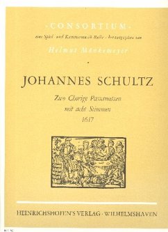 Cover 2 Chorige Passametzen mit 8 Stimmen für 8 Instrumente Partitur und Stimmen