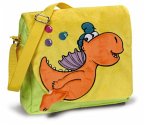 Kindergartentasche Drache Kokosnuss Plüsch 26x23x7