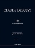 Claude Debussy, Trio pour piano, violon et violoncelle Piano, Violin and Cello Stimmen-Set