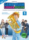 Gemeinsam lernen & spielen Band 1 (+Online Audio) für Bläserklasse (Blasorchester) Euphonium