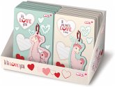 Nici 42709 La-La-Lama-Love Grußkarte mit 2D-Anhänger, 2 Des. Nici 42709 La-La-Lama-Love Grußkarte mit 2D-Anhänger, 2 Des.