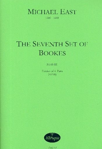 The seventh Set of Bookes vol.3 für 4 Viole da gamba (SSAB) Partitur und Stimmen