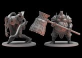 Dark Souls RPG Minis Wave 3 SKU 4 - Dancer of the Boreal Valley & Smough