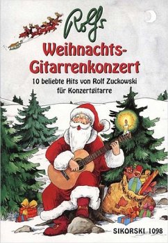 Cover Rolfs Weihnachts-Gitarrenkonzert 10 beliebte Hits für Konzertgitarre