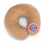 Nici 49657 Nackenkissen FC BAYERN MÜNCHEN Bär Berni 25x25cm