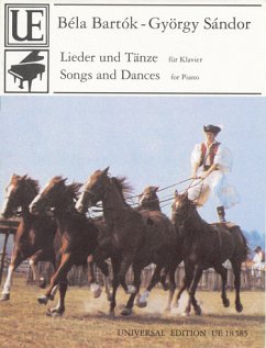 Cover Lieder und Tänze aus '44 Duos für 2 Violinen' für Klavier