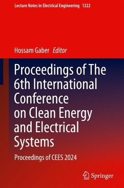 Proceedings of The 6th International Conference on Clean Energy and Electrical Systems