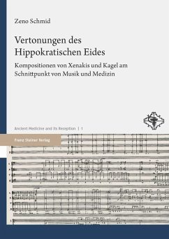 Vertonungen des Hippokratischen Eides (eBook, PDF) - Schmid, Zeno