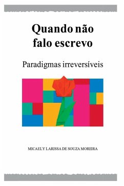 Cover Quando N o Falo Escrevo